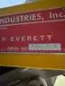 Everett Industries Model 12s Chop Saw Station w/ Heinrich Clamps