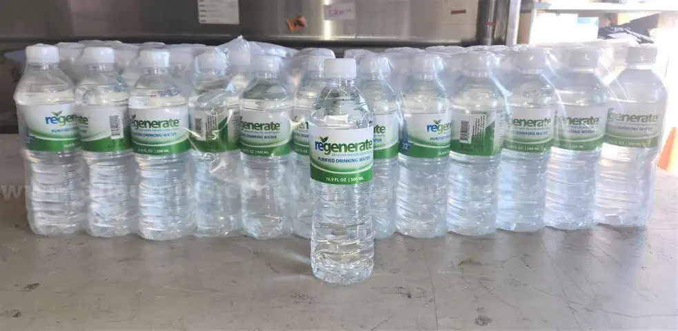 1 pallet (72 cases) Regenerate Purified Water 16.9 oz