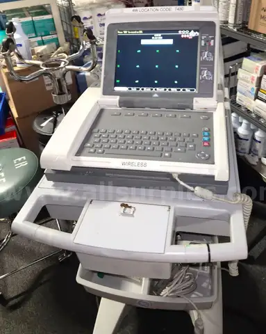 GE MAC 5500 ECG EKG Electrocardiograph System with Stand