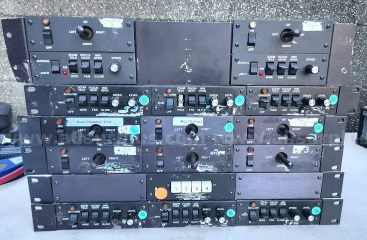 Lot of 6 Pelco Rack Mount Controllers Camera Equipment (internal #N11, Lot #11)