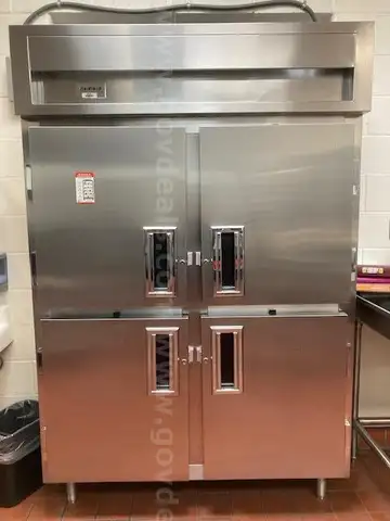 Refrigerator, Pass-Thru, Two-Section