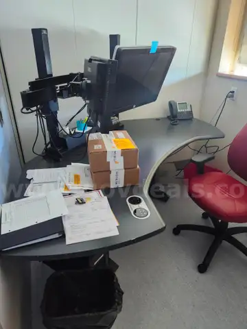 Height Adjustable Desk used in Diagnostic Imaging