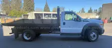 2015 Ford F-550 4x4 Flatbed Dump bed