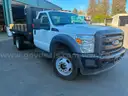 2015 Ford F-550 4x4 Flatbed Dump bed