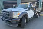 2015 Ford F-550 4x4 Flatbed Dump bed
