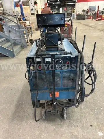 Millermatic Wire welding unit on wheels