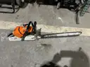 Stihl 500I chainsaw 28 in bar