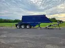Belly Dump Trailer with Roll-off Fifth Wheel Attachment