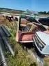 1972 Swisscraft Fiberglass Boat w/Johnson 115 outboard motor &#x26; Trailer PARTS ONLY