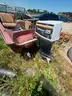 1972 Swisscraft Fiberglass Boat w/Johnson 115 outboard motor &#x26; Trailer PARTS ONLY