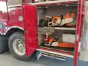 2001 Pierce Ladder Truck Detroit Series 360, Allison, 100&#x27; Platform