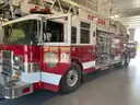 2001 Pierce Ladder Truck Detroit Series 360, Allison, 100&#x27; Platform
