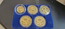 5 Collector Coins, 1795,1849,1854,1870 &#x26; 1906