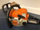 One Stihl Chainsaw without bar and chain