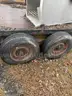16 FOOT DUEL AXLE TRAILER W/METAL FLOOR