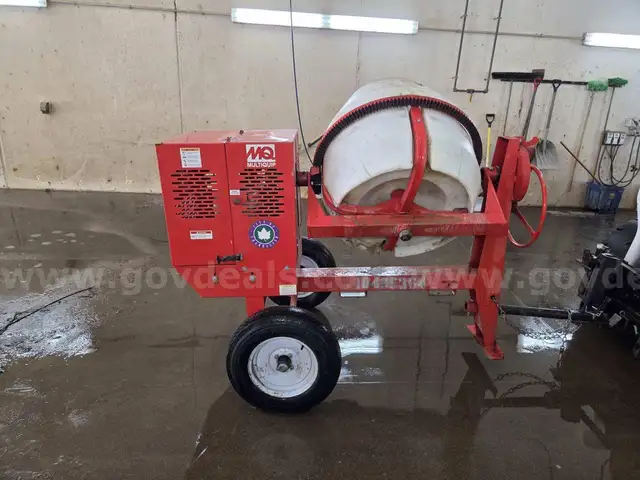 Multiquip Cement Mixer on Wheels