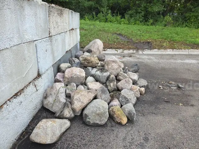 Pile of Landscaping Rocks