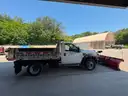 2008 Ford F-450 SD XL w/ Aluminum Dump Box, Plow, Sander - 4WD