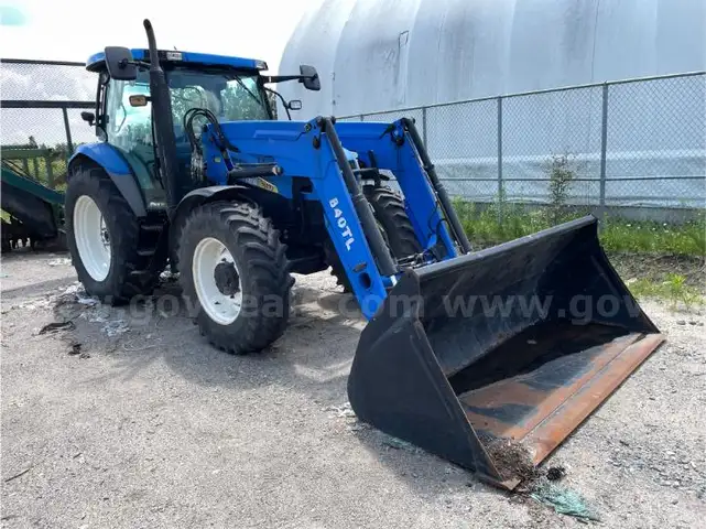 2008 New Holland Tractor w/ Compost Tiller