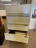 2 Metal filing cabinets