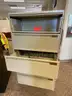 2 Metal filing cabinets