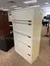 2 Metal filing cabinets
