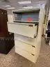 2 Metal filing cabinets