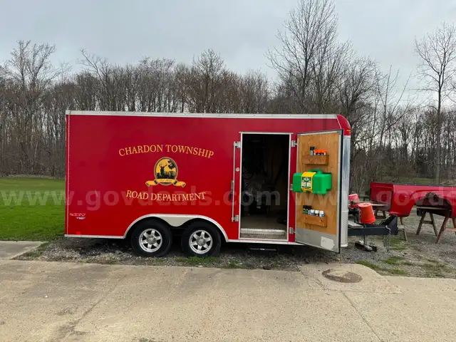8.5x16 United UXT Enclosed Trailer