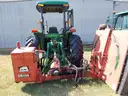1999 John Deere 6210 Tractor with Rhino Boom Cutter Attachment