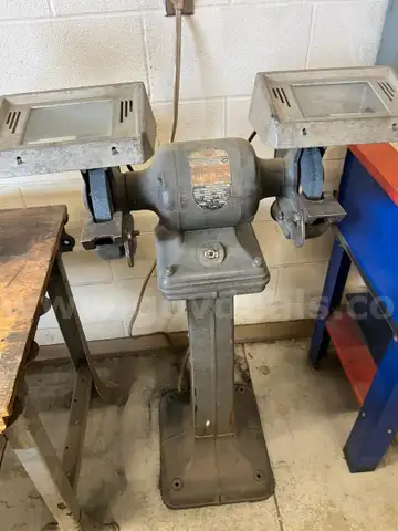 Bench Grinder with Stand
