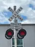 Crossing Sign from Metro North Rail Road