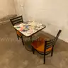 Vintage table and chairs from NY&#x27;s Grand Central Station