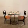 Vintage table and chairs from NY&#x27;s Grand Central Station