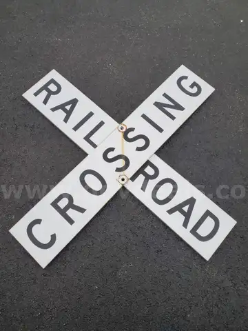 Crossing Sign from Metro North Rail Road