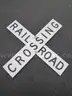 Crossing Sign from Metro North Rail Road
