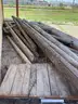 WOODEN UTILITY LIGHT POSTS