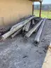 WOODEN UTILITY LIGHT POSTS