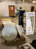 2 Kiosks And 6 Radio Dish Antennas