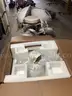 2 Kiosks And 6 Radio Dish Antennas