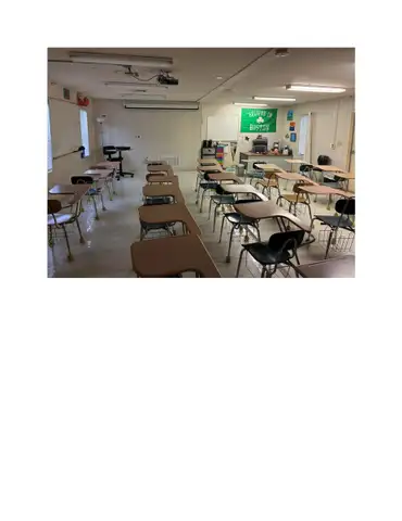 Portable Building at Oakland High School