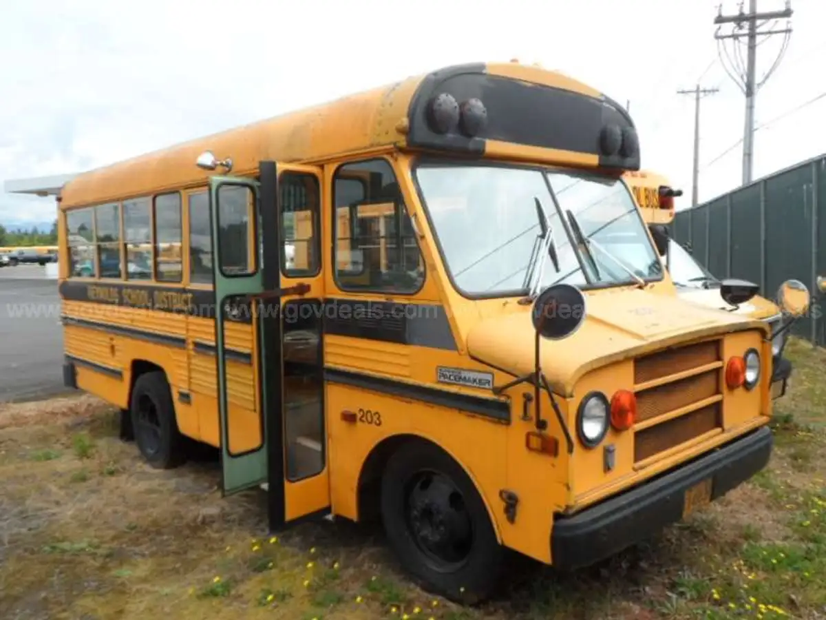 1980 Chevy Superior Pacemaker School Bus GovDeals