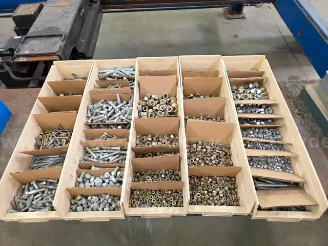 24 Thread bolts reg nuts, nylon nuts, and hardened nuts