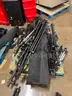Lot of Assorted Camera stands and tripods