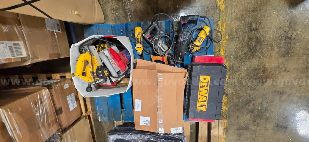 Lot of Assorted Power tools and Hand Saws