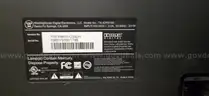 Westinghouse TX 42F810G TV