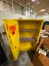 Lot of 1 Yellow Flammable Cabinet