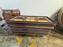 Lot of 10 Rectangular Wood Top Tables
