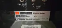 Lot of 5 large JBL SR series speakers