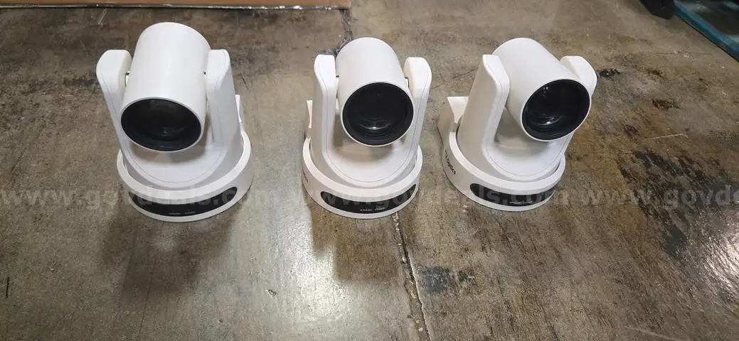 Lot of 3 Panasonic PTZ Optics cameras