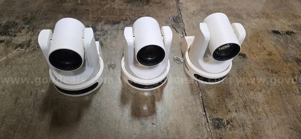Lot of 3 Panasonic PTZ Optics cameras